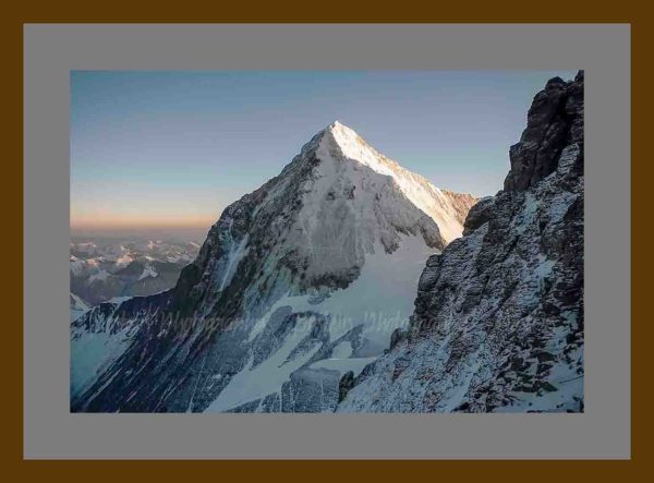 Mount Everest from Lhotse - PostersPhotography