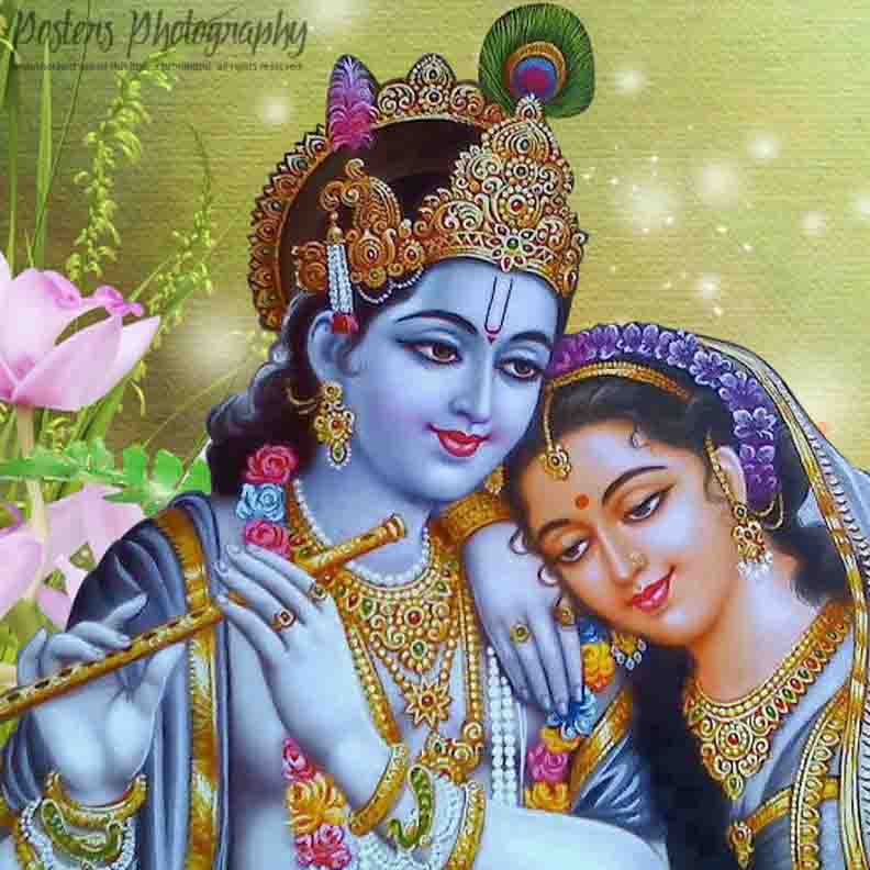 Krishna Art Images -posters Photography - Radha Krishna 12