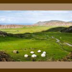106-A13 Kyrgyzstan Landscape brown mat