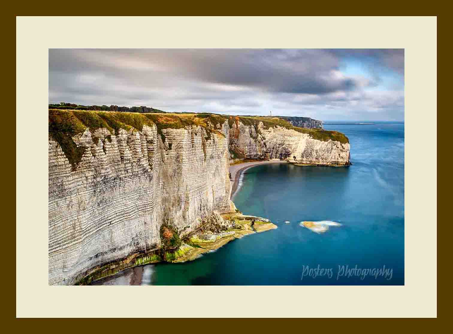 The White Cliffs of Etretat - PostersPhotography