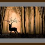 112-A52 Stag Silhouette grey mat