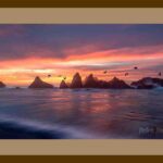 112-B18-Misty Sunset – Oregon Coast brown mat