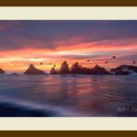 112-B18-Misty Sunset – Oregon Coast cream mat