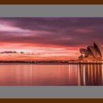 501-A18 Sydney Opera House grey mat