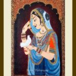 105-D05 Queen of Rajasthan cream mat