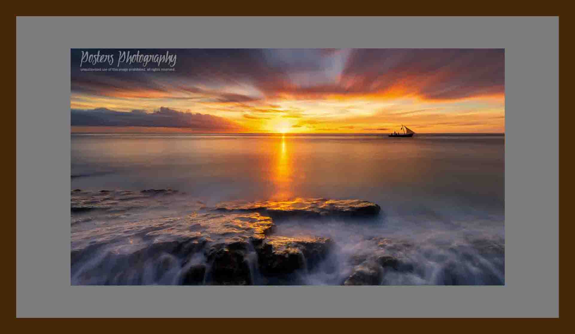 Pointe aux Piments Sunset - PostersPhotography