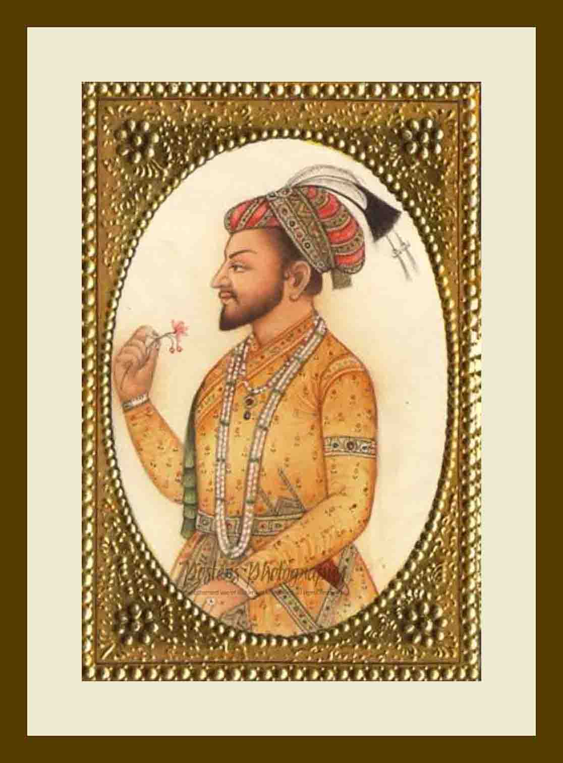 Mughal Era Miniature Shah Jahan 02 PostersPhotography