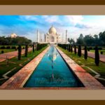 105-F51 The Taj Mahal brown mat