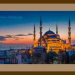 105-G01 Blue Mosque – Istanbul brown mat