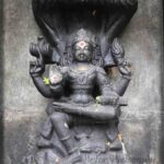 105-D56 Dakshinamurthi Stone Sculpture