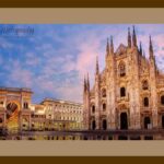 112-D05 The Duomo, Milan brown mat