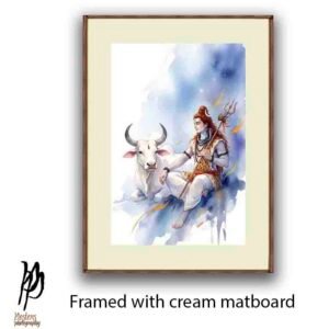 Mahadev with Nandi – Divine Serenity - Image 3