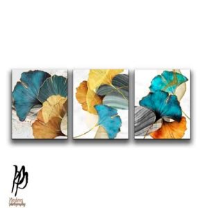 Modern Minimalist Leaf Artwork