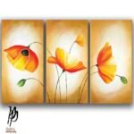 Red and Yellow Poppy Paintings