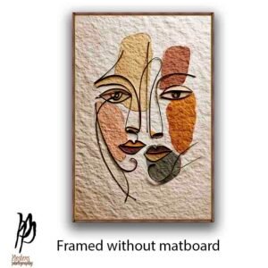 Abstract Line Art Faces - Image 3