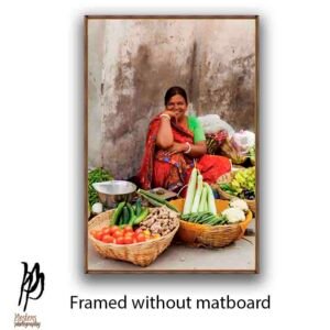 Everyday India – Vegetable Vendor Portrait - Image 4