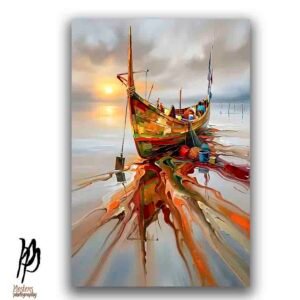 Fishing Boat at Sunrise