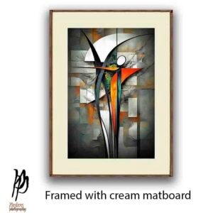 Elegant Abstract Birds of Paradise - Image 3