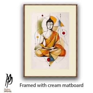 Golden Buddha in Sacred Geometry - Image 4