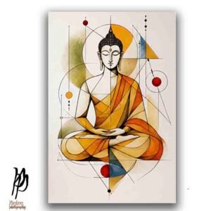 Golden Buddha in Sacred Geometry