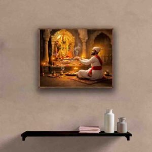 Shivaji Maharaj offers puja to Goddess Bhavani - Image 4