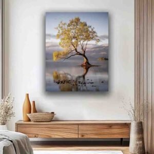 The Lone Wanaka at Sunrise - Image 4