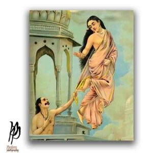 Urvashi Leaving Pururavas – Raja Ravi Varma