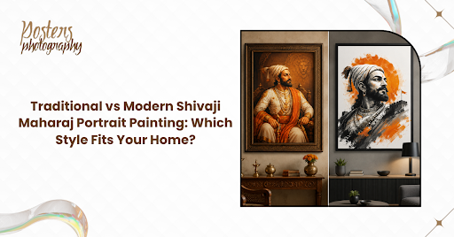 Shivaji Maharaj Portrait Painting