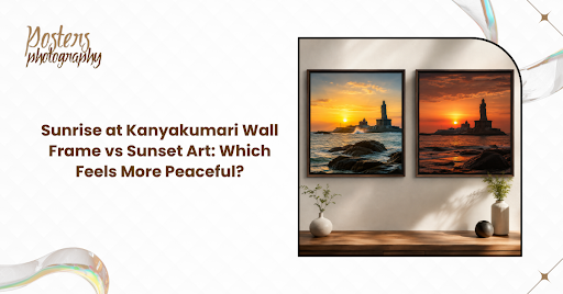 Sunrise at Kanyakumari Wall Frame